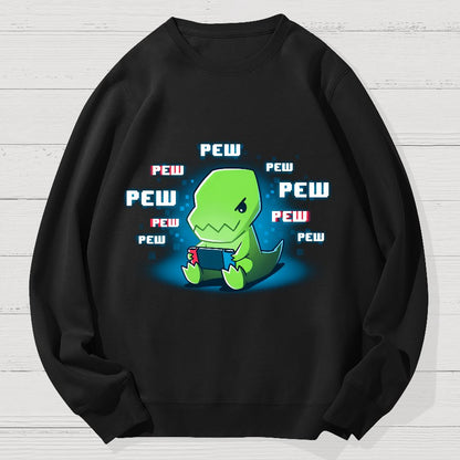 Velociraptor Geek Cotton Sweatshirt