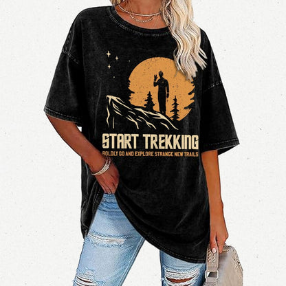 Start Exploring Vintage Distressed T-shirt
