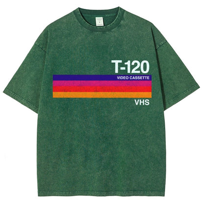 Dusk Video Cassette VHS Vintage Distressed T-shirt