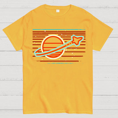 Retro Space Launch Geek T-Shirt
