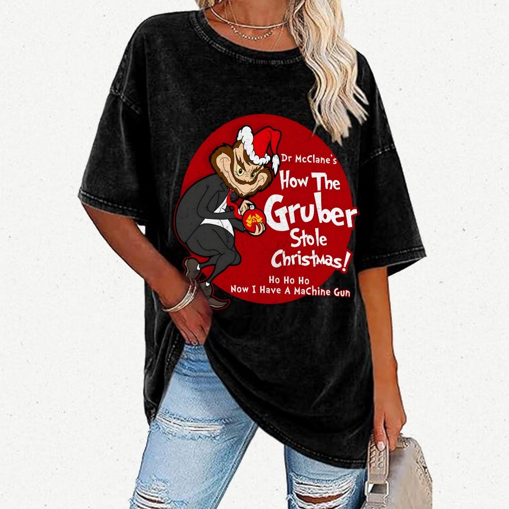The Grumbler That Stole Christmas Vintage Distressed T-shirt