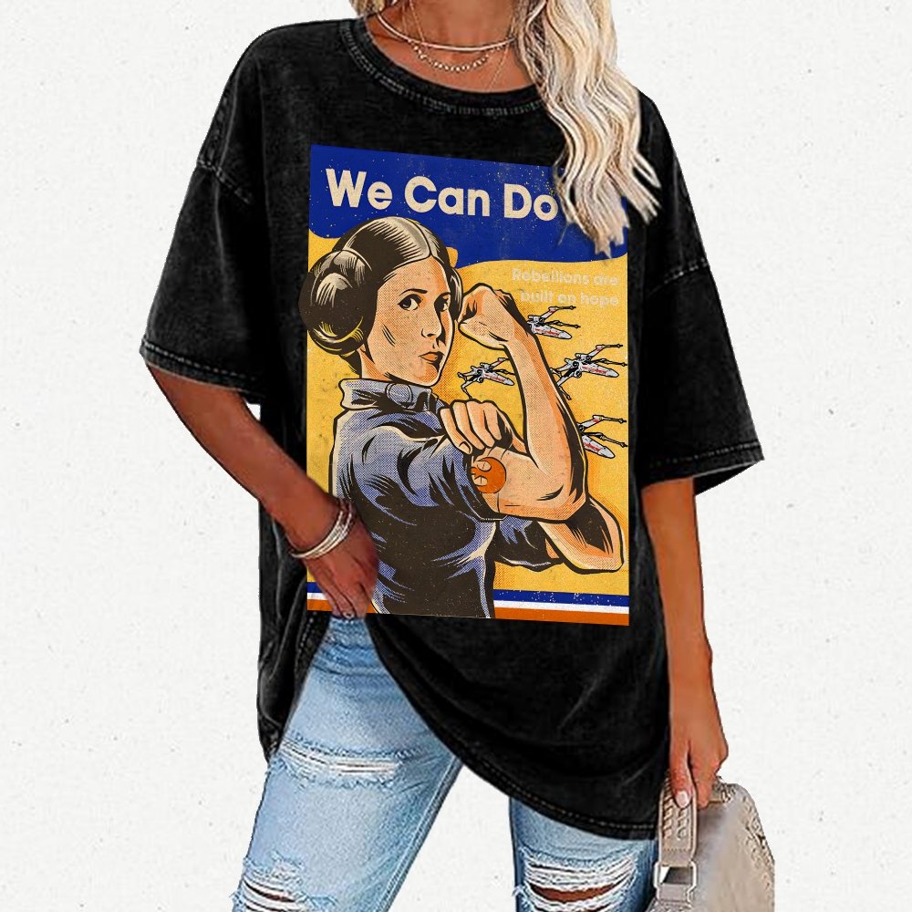 We Can Do It! Vintage Distressed T-shirt