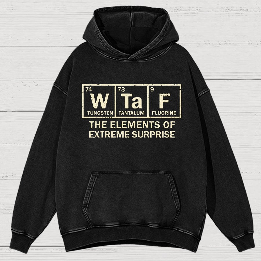 The Extreme Element of Surprise Vintage Distressed Hoodie