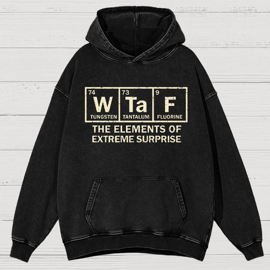 The Extreme Element of Surprise Vintage Distressed Hoodie