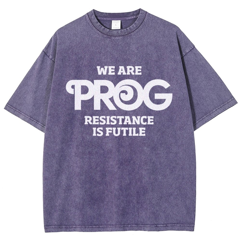 We Are Persistence Is Futile  Vintage Distressed T-shirt