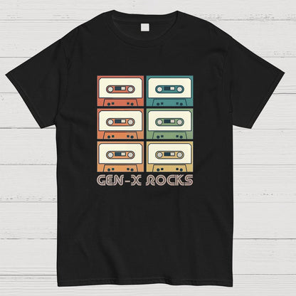 Retro Generation X - Gen X Raised On Hose Water And Neglect Geeky T-Shirt