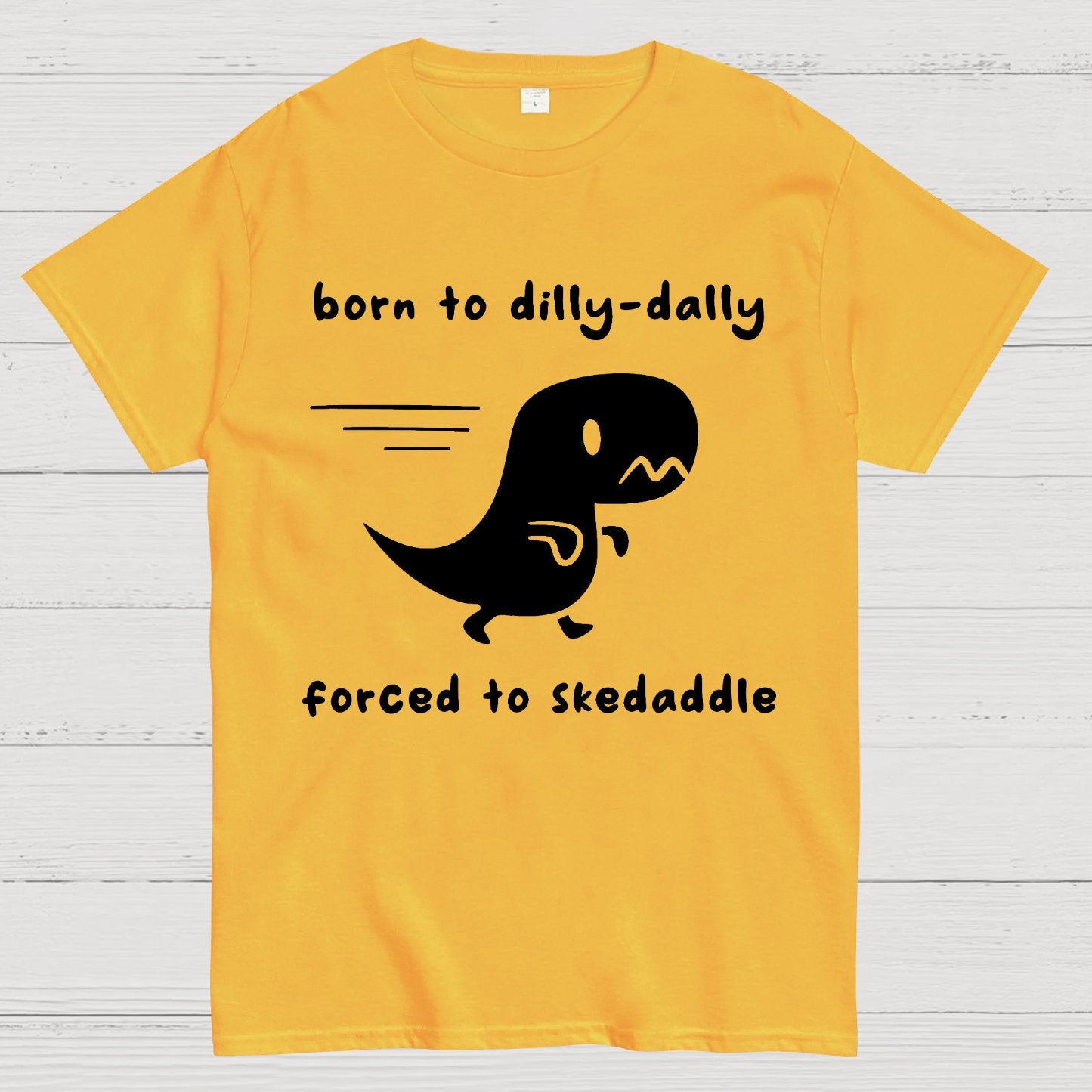 Forced To Skedaddle Geek T-Shirt