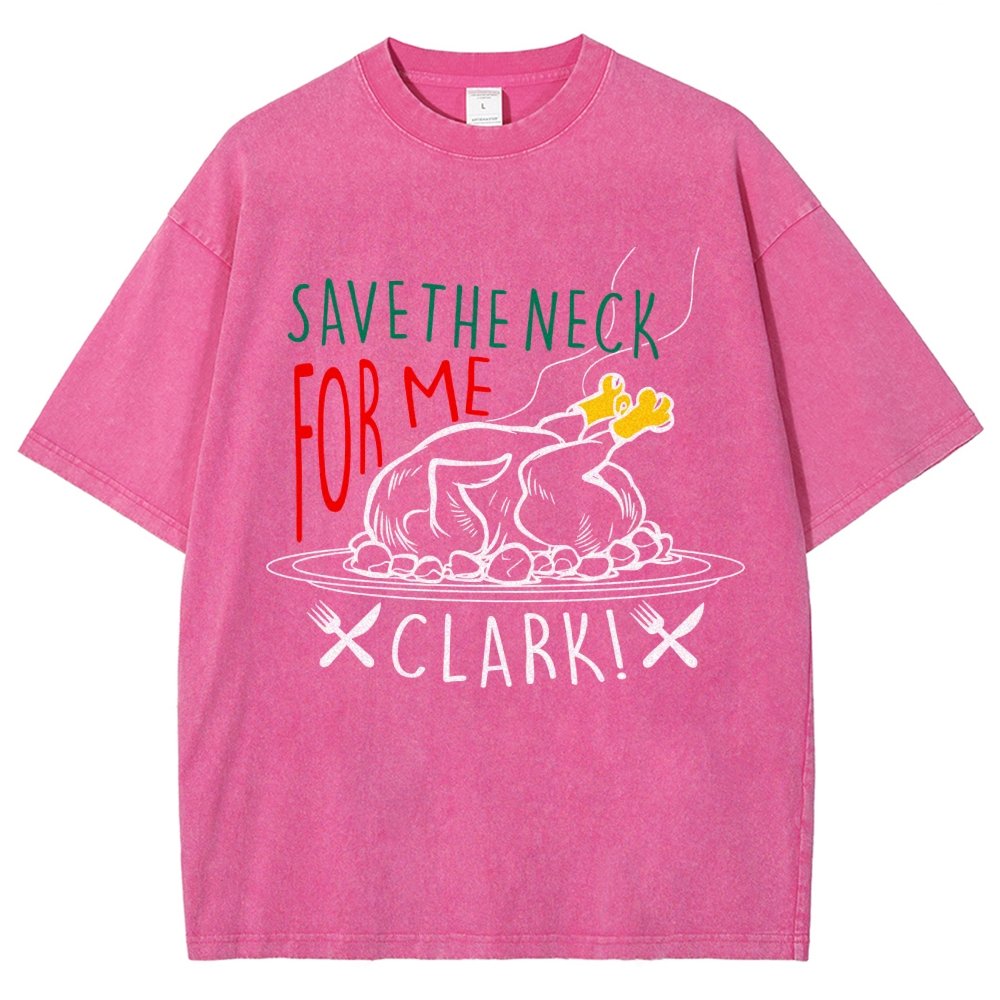 Save The Neck For Me Guy Vintage Distressed T-shirt