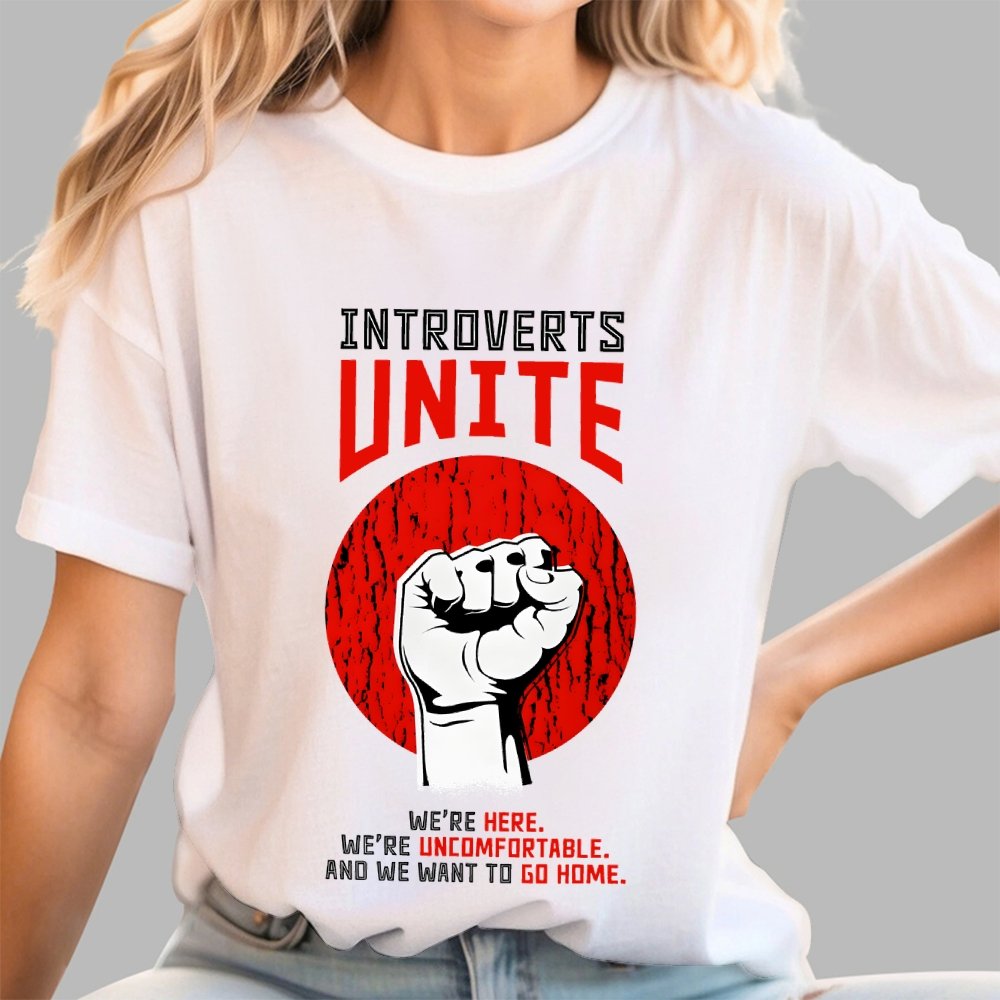 Introverts Unite! Geek T-Shirt