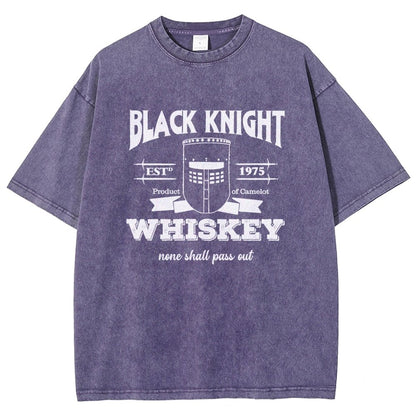 None Shall Pass Out Vintage Distressed T-shirt