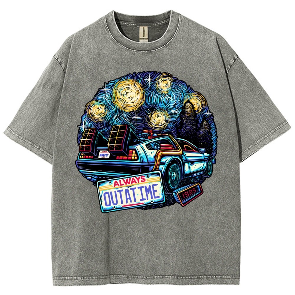 Always Outatime Vintage Distressed T-shirt