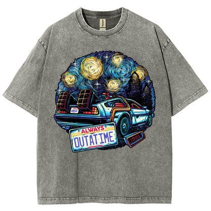 Always Outatime Vintage Distressed T-shirt