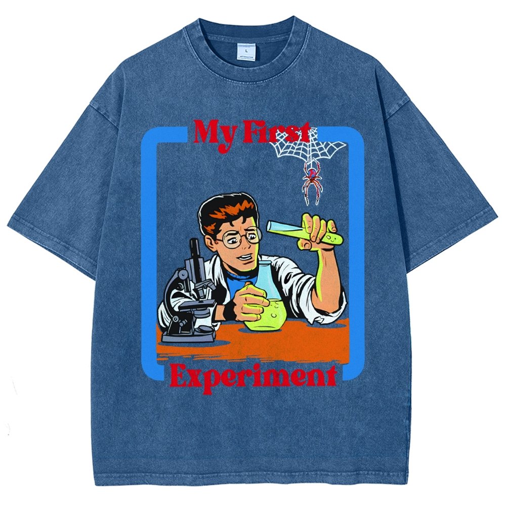 My First Experiment Vintage Distressed T-shirt