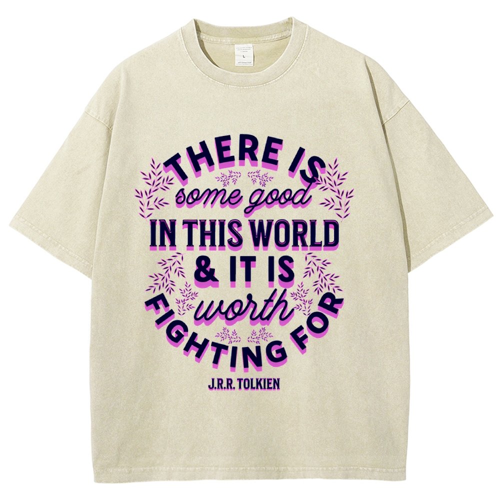 There is Some Good in This World Vintage Distressed T-shirt