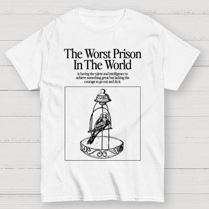 Bird in a cage Geek T-Shirt