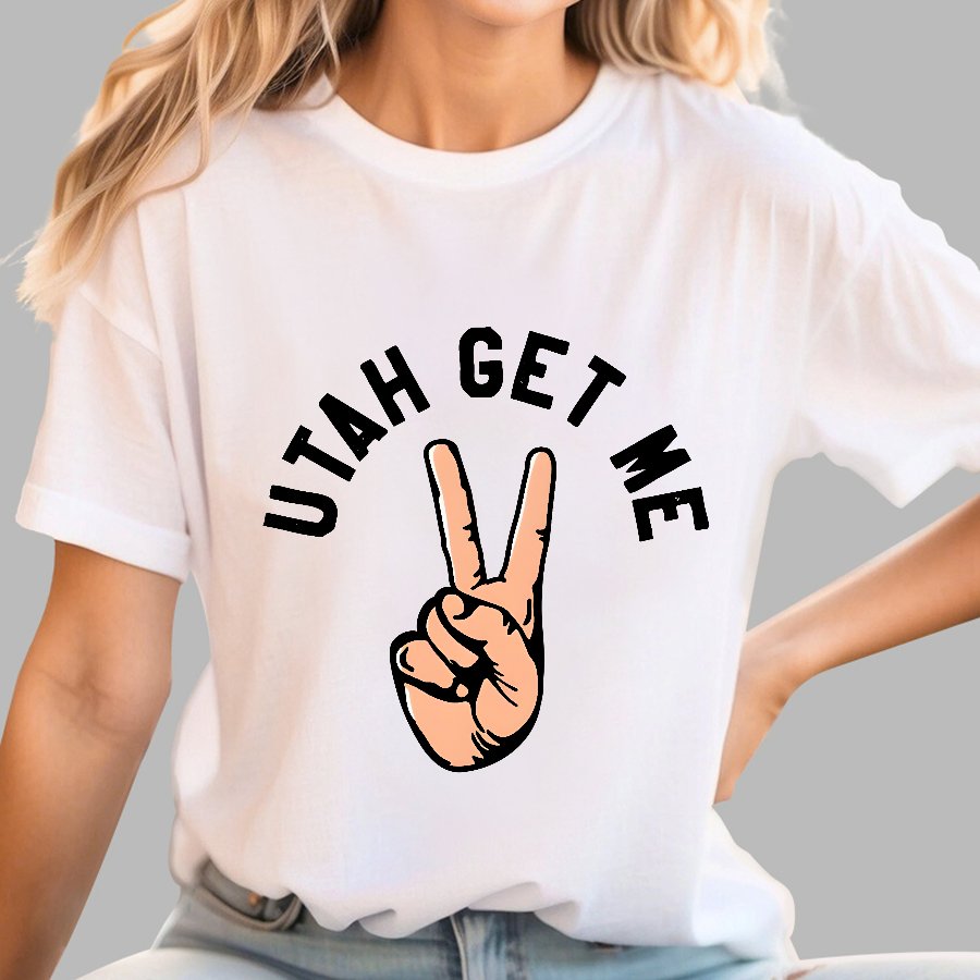 Utah Get Me Two Ocean Wave's Surf Shop Geek T-Shirt
