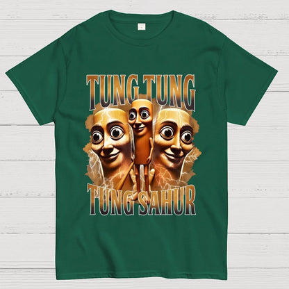Tung Tung Tung Sahur Unisex Geek T-Shirt