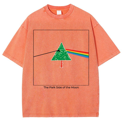 The Park Side of the Moon Vintage Distressed T-shirt