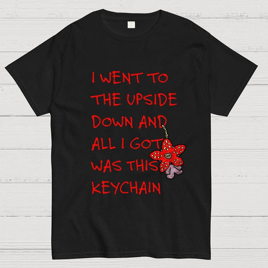 Upside Down Keychain Geek T-Shirt