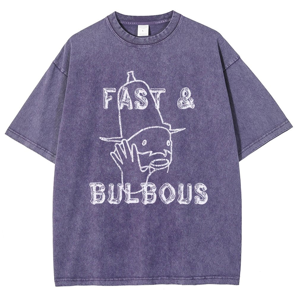 Fast & Bulbous Vintage Distressed T-shirt