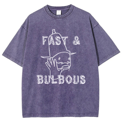 Fast & Bulbous Vintage Distressed T-shirt