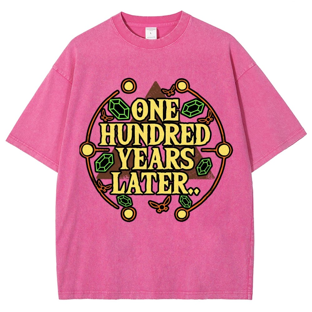 One Hundred Years Later Vintage Distressed T-shirt