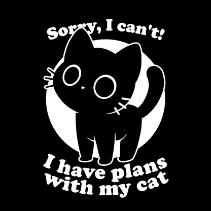 I Like Cats Not People - Cute Irony Pet Geek T-Shirt
