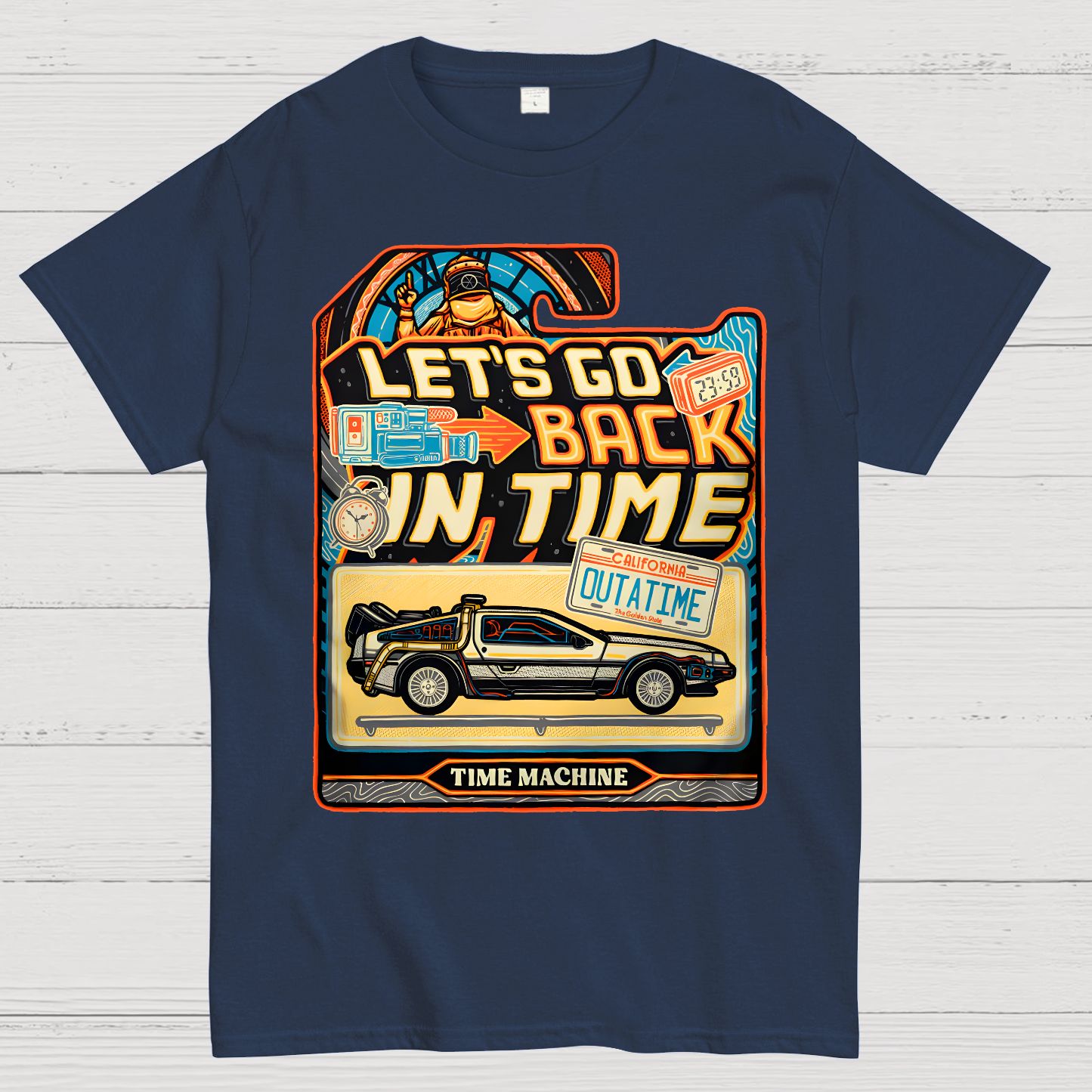 Time Machine Geek T-Shirt