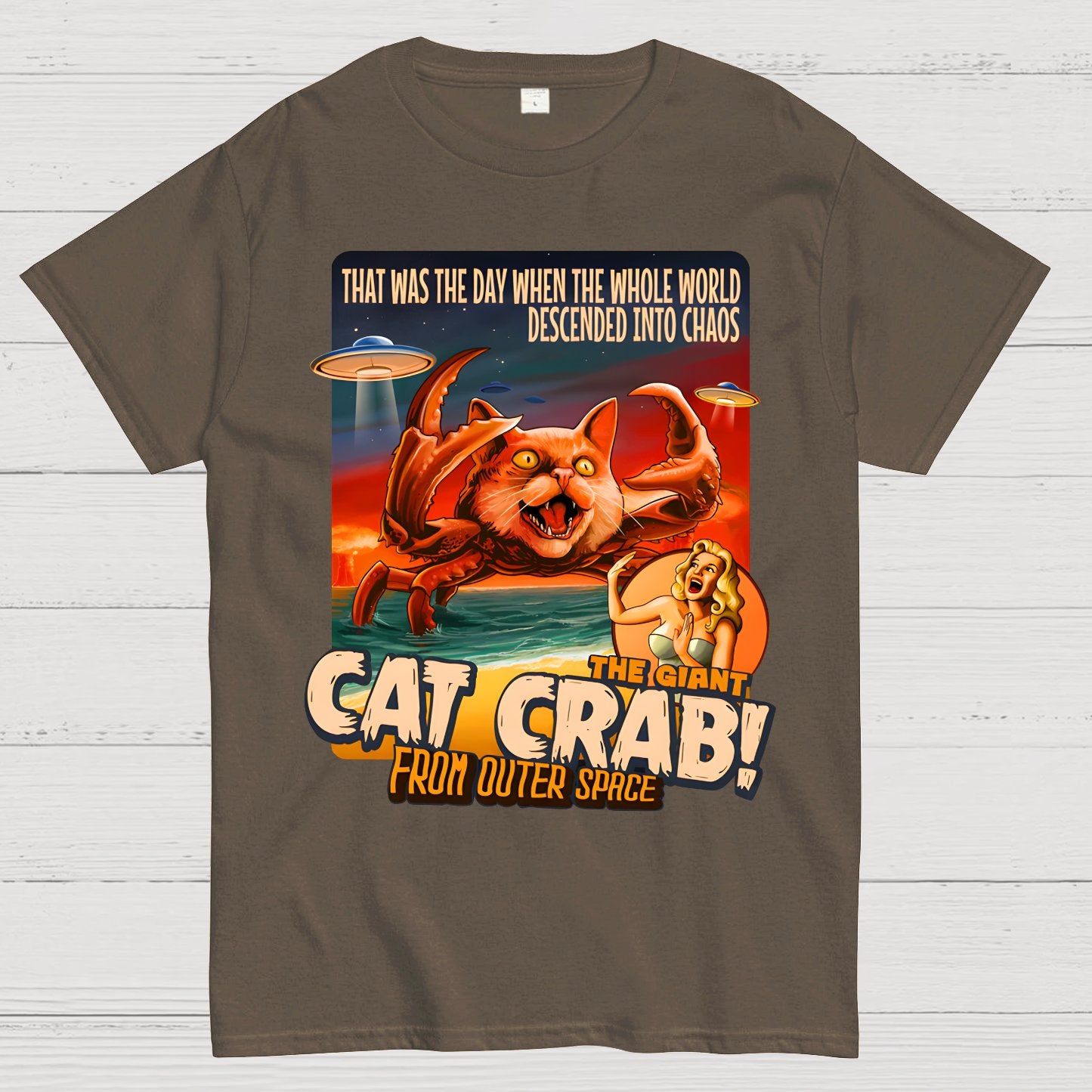 The Giant Cat Crab Geek T-Shirt