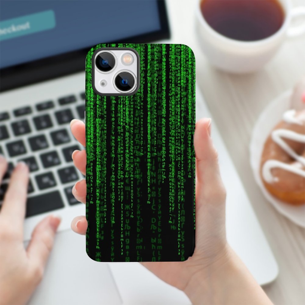 Programmer Offset Code Phone Cases
