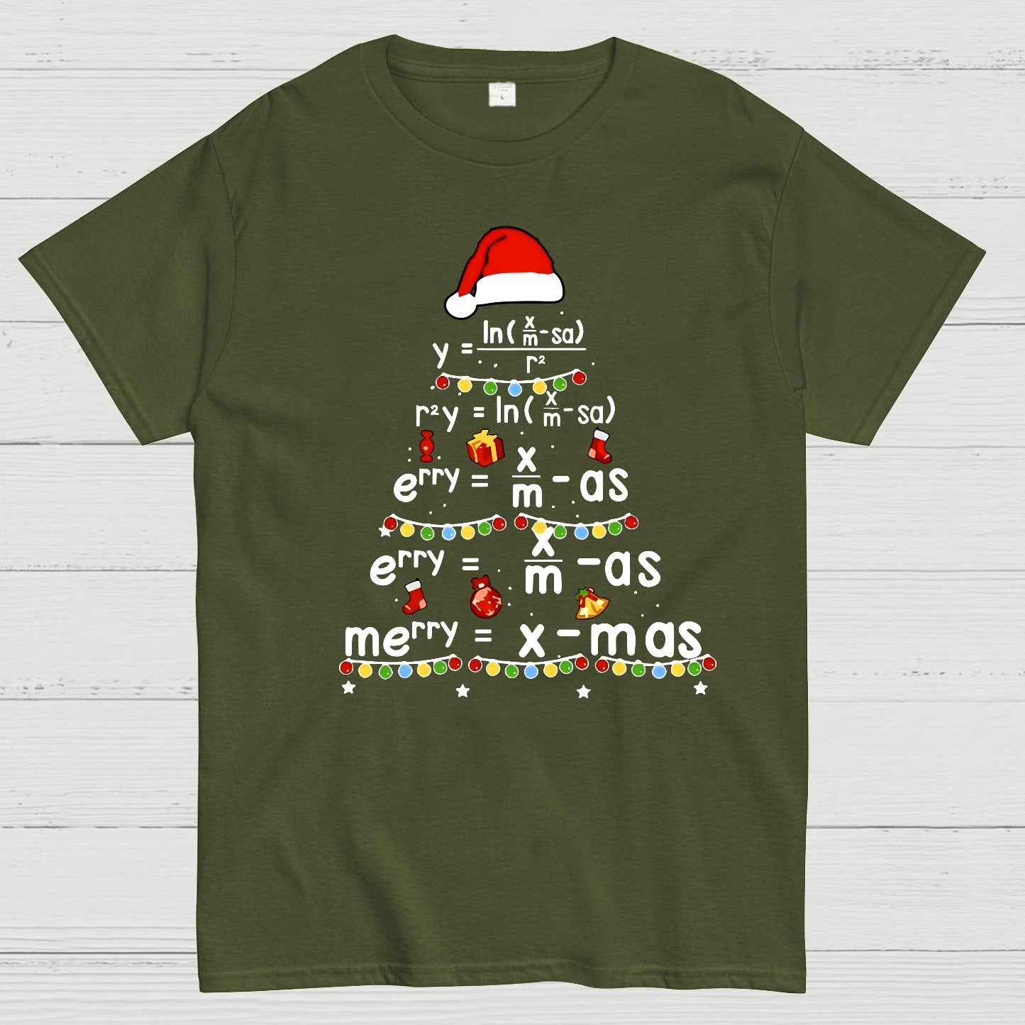Christmas Math Geek T-Shirt
