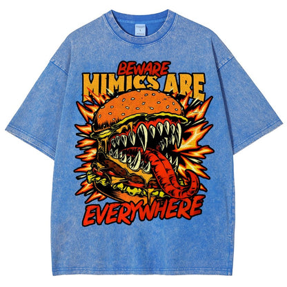 Mimics Are Everywhere Vintage Distressed T-shirt
