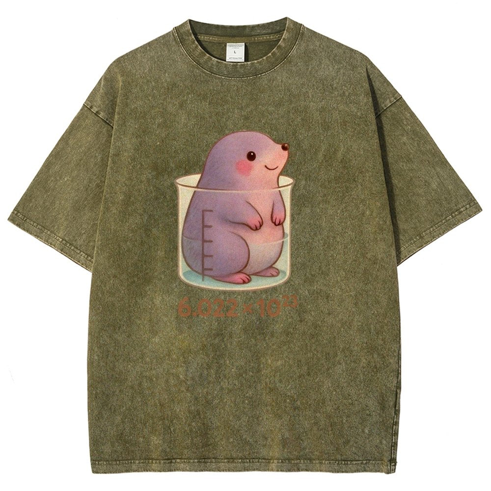 One Mole Per Litre Vintage Distressed T-shirt