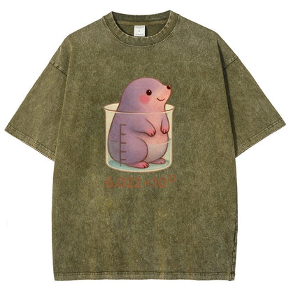 One Mole Per Litre Vintage Distressed T-shirt