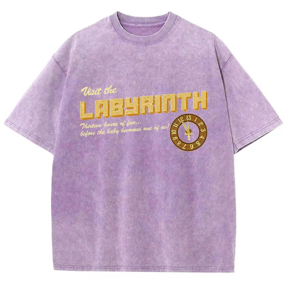 Visit the Maze Vintage Distressed T-shirt