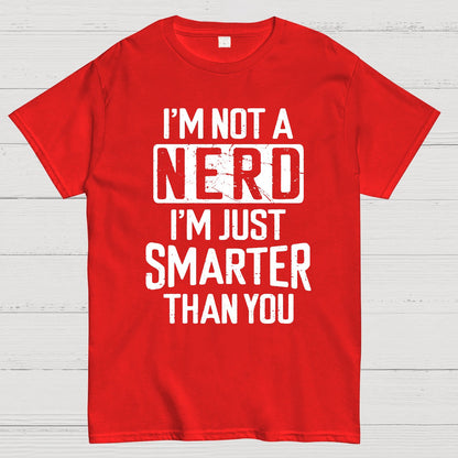 Funny Nerd T-shirt Smart person Geek T-Shirt