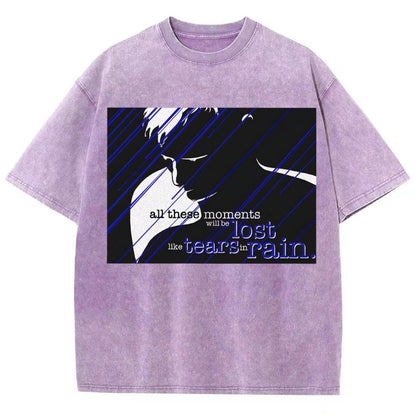 Like... Tears In Rain. Vintage Distressed T-shirt