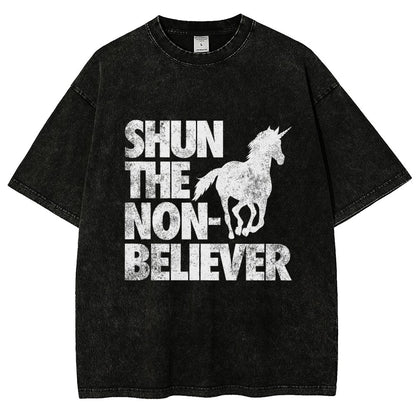 Shun the Non-Believer! Vintage Distressed T-shirt