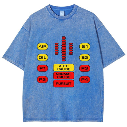 Kit Dashboard Supercar Vintage Distressed T-shirt