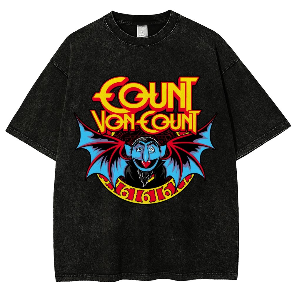 THE COUNT Vintage Distressed T-shirt