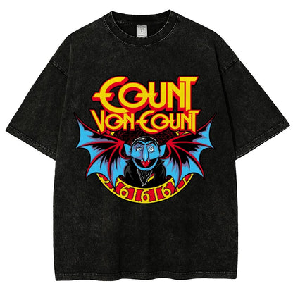 THE COUNT Vintage Distressed T-shirt