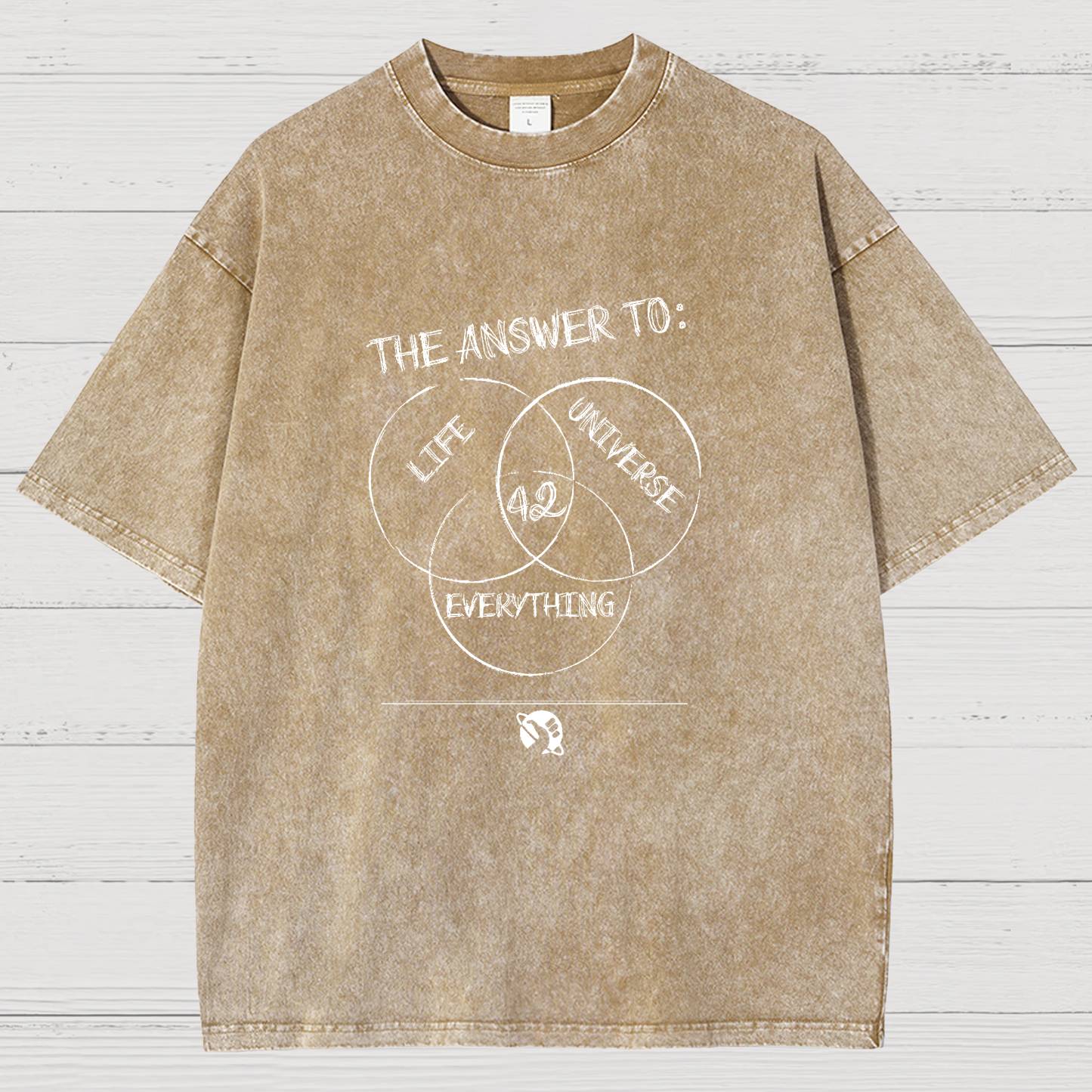 Diagram Of Everything Vintage Distressed T-shirt