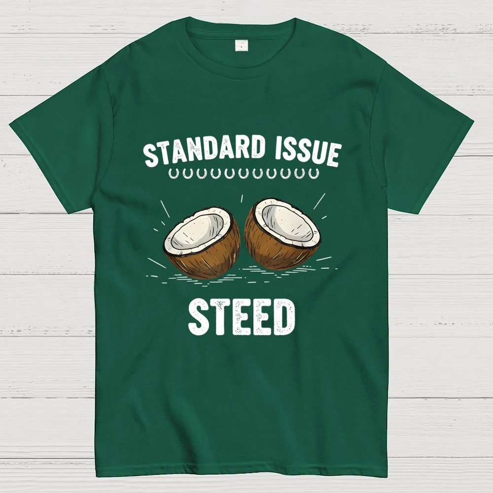 The Coconut Horse Standard Issue Steed Art Print Geek T-Shirt