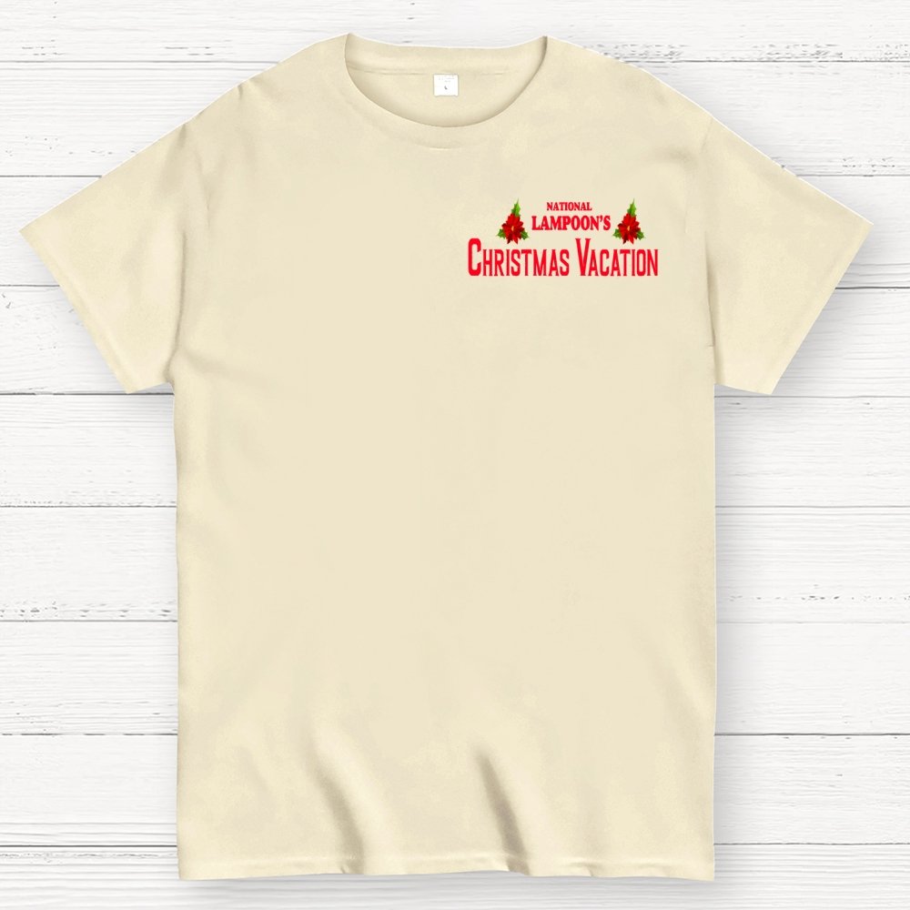 Holiday Vacation Quote Front And Back Printing Geek T-Shirt