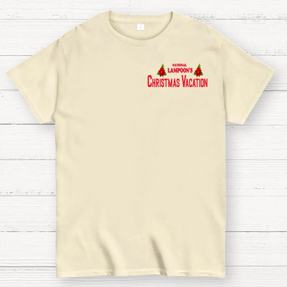 Holiday Vacation Quote Front And Back Printing Geek T-Shirt