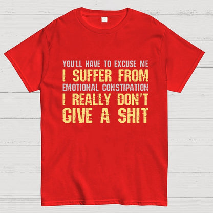 Emotional Constipation Geek T-Shirt