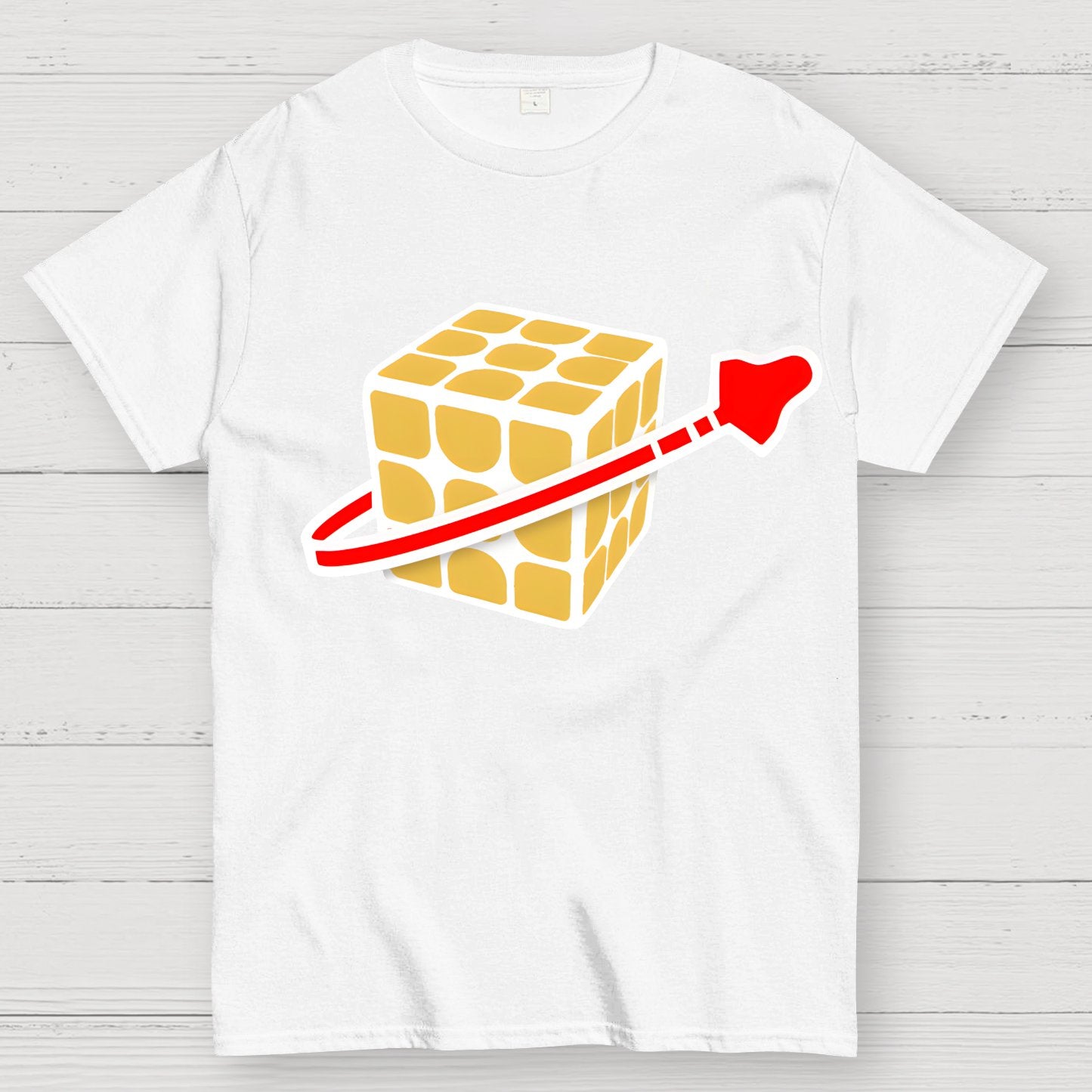 Cubeman Geek T-Shirt