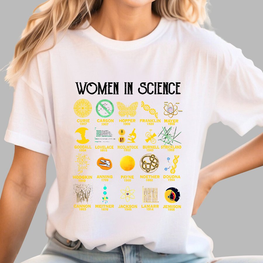 Vintage Women's Science Geeky T-Shirt