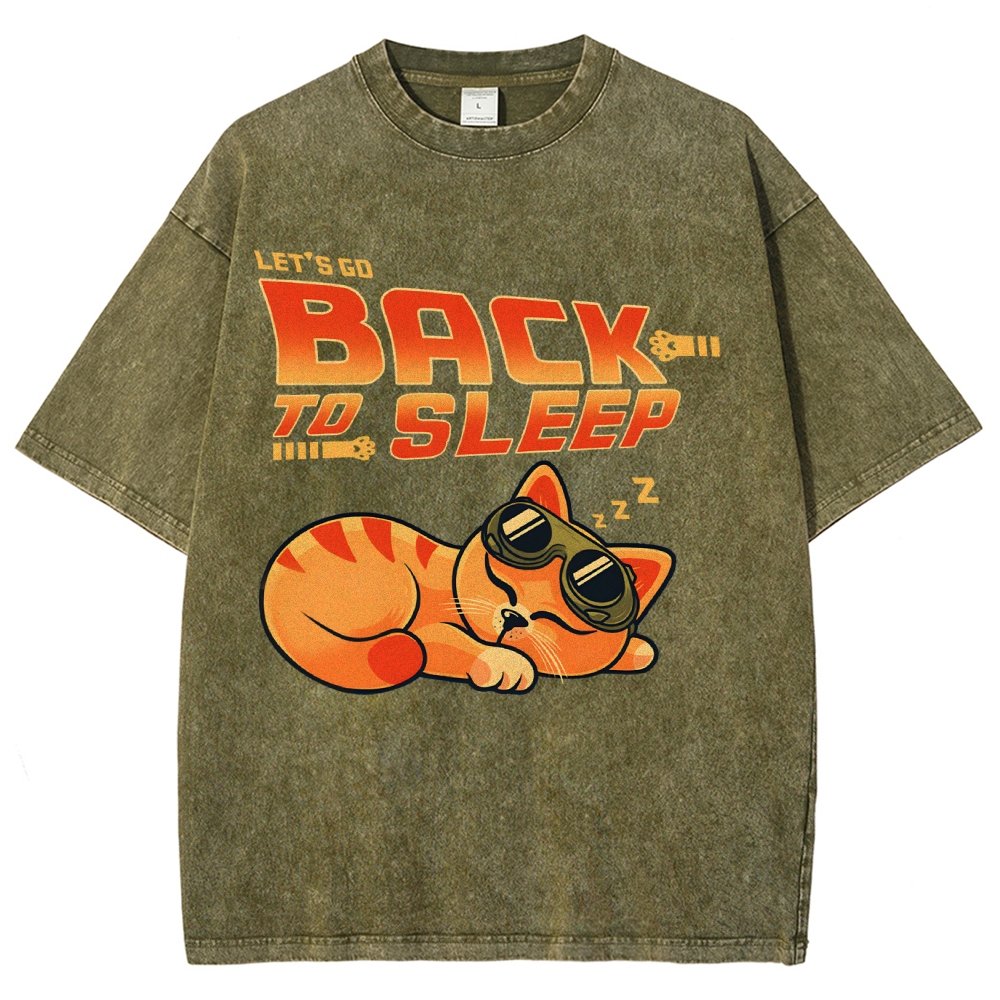 Back To Sleep Vintage Distressed T-shirt