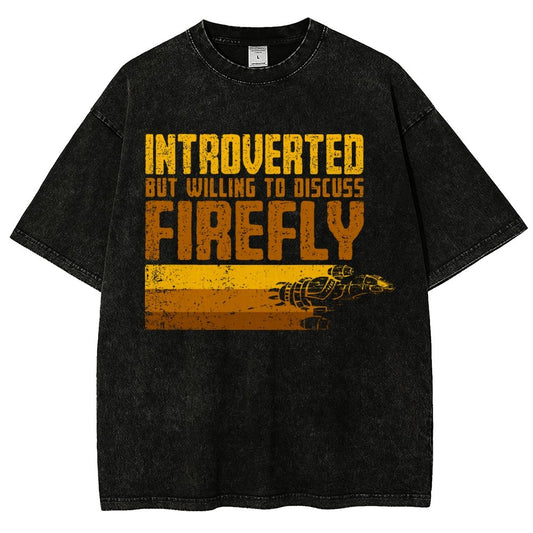 Introverted Wanderer Vintage Distressed T-shirt